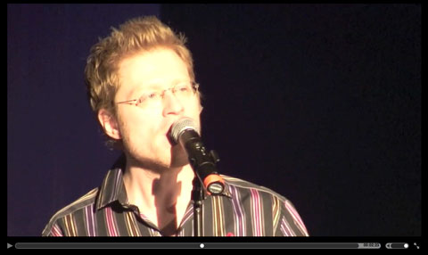 Anthony Rapp singing Wicked Little Town
